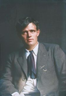 London, Jack, portrait photograph, between 1906 and 1916. Creator: Arnold Genthe