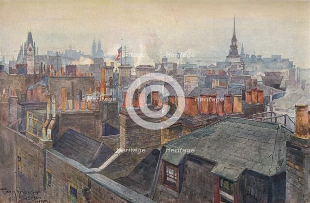 'London Roofs', 1901. Artist: Tony Grubhofer.