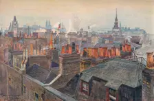 London Roofs 1901. Artist: Tony Grubhofer