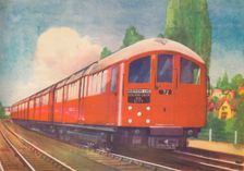 London's New Streamlined Underground Train, Northern Line 1940