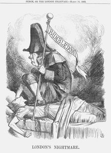 London's Nightmare 1866. Creator: John Tenniel