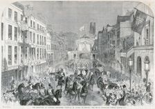 London's welcome to Princess Alexandra, 1863