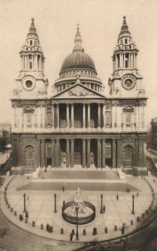 London, St. Paul's Cathedral 1924, (c1900-1930)