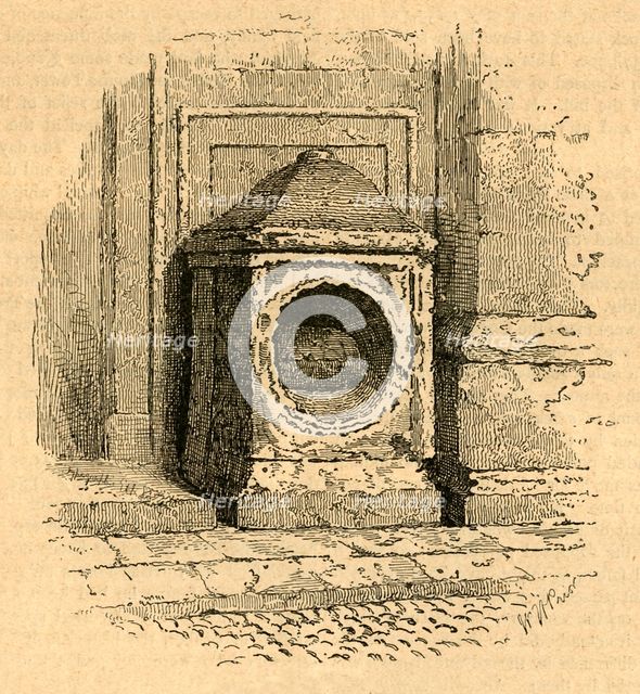 'London Stone', 1897. Creator: Unknown.