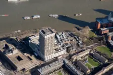 London Television Centre, South Bank, Lambeth, London, 2018. Creator: Historic England Staff Photographer