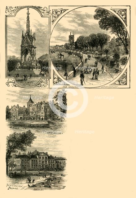 'London. The Western Suburbs', c1876. Creator: Unknown.