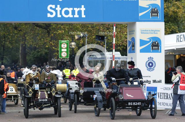 London to Brighton Run Start 2005 Artist: Unknown.