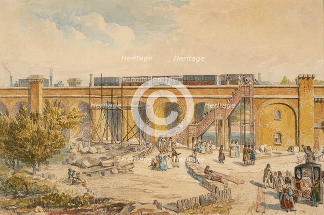 London to Greenwich Railway. Creator: Unknown.