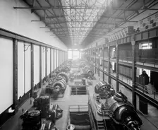 London Transport Generating Station, Lots Road, Chelsea, London, 1905. Artist: Bedford Lemere and Company