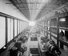 London Transport Generating Station, Lots Road, Chelsea, London, 1905. Artist: Bedford Lemere and Company
