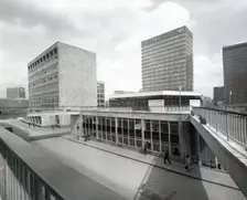 London Wall, City of London, c1955. Creator: Arthur Charles Kirby Ware