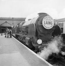 London Waterloo Station, York Road, Waterloo, Lambeth, London, 30/05/1953. Creator: John Laing plc