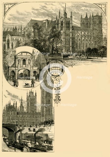 'London. Westminster and the Western Suburbs', (1881). Creator: Unknown.