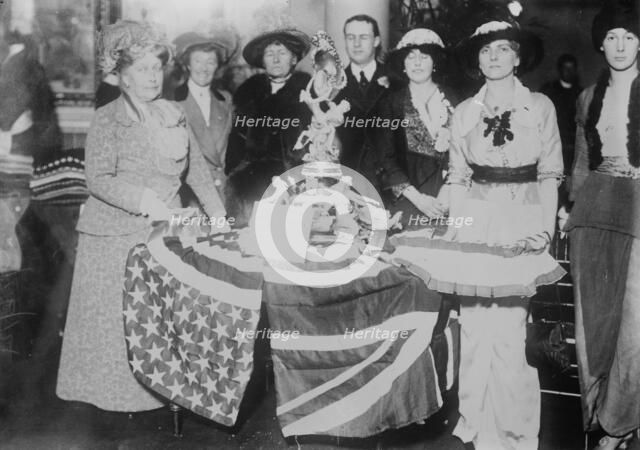 London -- Women's Patriotic Aerial League, between c1910 and c1915. Creator: Bain News Service.