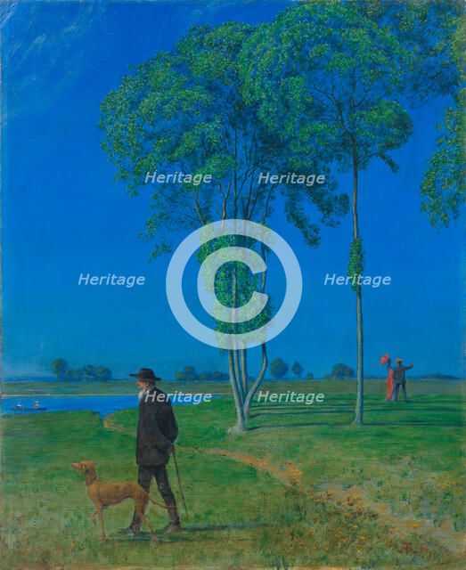 Loneliness, 1906. Creator: Thoma, Hans (1839-1924).