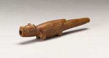 Long Tube, Possbly for Lime, in the Form of an Animal, A.D. 1450/1532. Creator: Unknown