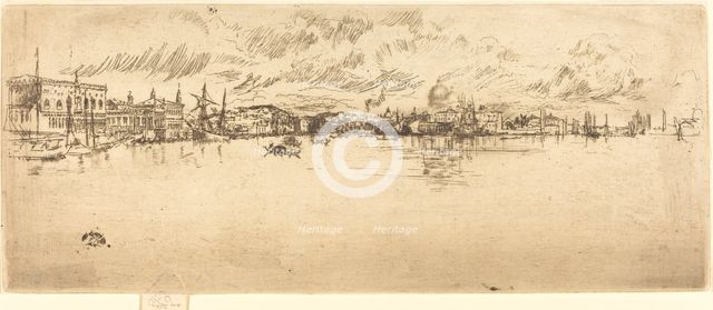 Long Venice, 1879/1880. Creator: James Abbott McNeill Whistler.