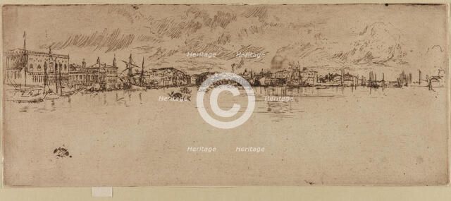 Long Venice, 1879-1880. Creator: James Abbott McNeill Whistler.