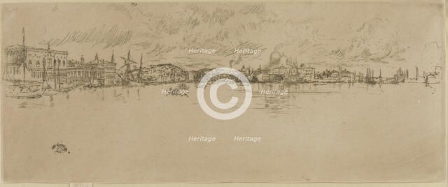 Long Venice, 1879-1880. Creator: James Abbott McNeill Whistler.