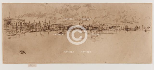 Long Venice, 1879-1880. Creator: James Abbott McNeill Whistler.