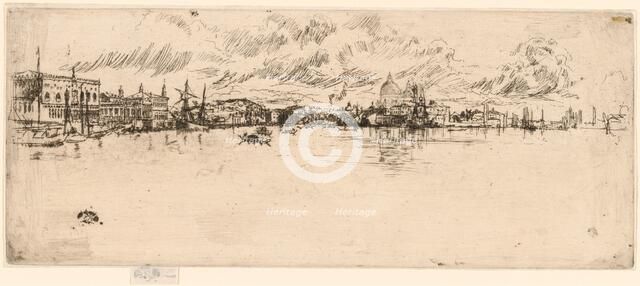 Long Venice, 1879/1880. Creator: James Abbott McNeill Whistler.
