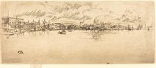 Long Venice, 1879/1880. Creator: James Abbott McNeill Whistler