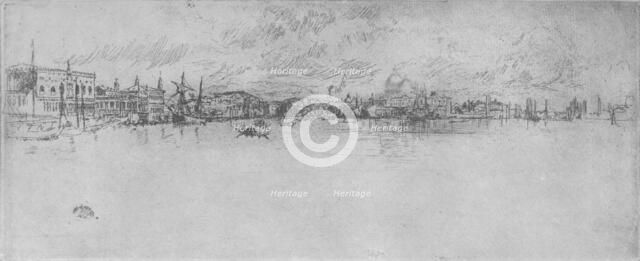 'Long Venice', c1880, (1904). Artist: James Abbott McNeill Whistler.