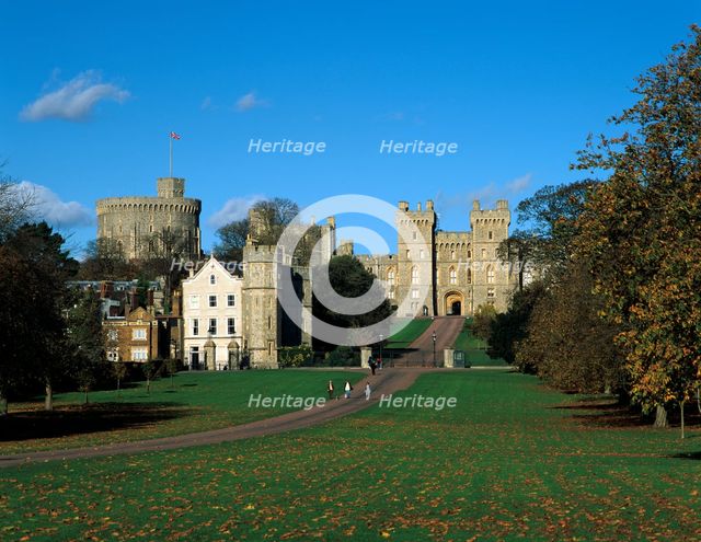 Long Walk, Windsor Castle, Berkshire. Creator: Peter Thompson.