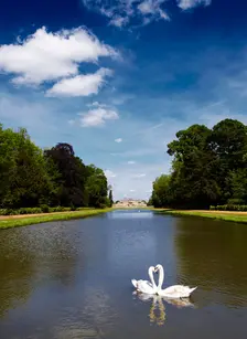Long Water, Wrest Park House and Gardens, Silsoe, Bedfordshire, c2000-c2017. Artist: Matt Munro