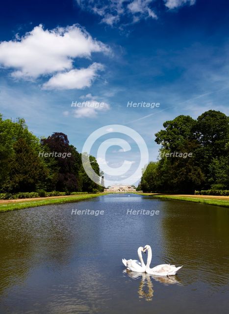 Long Water, Wrest Park House and Gardens, Silsoe, Bedfordshire, c2000-c2017. Artist: Matt Munro.