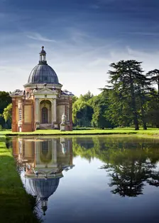 Long Water and the Pavilion, Wrest Park Gardens, Silsoe, Bedfordshire, c2000-c2017. Artist: Matt Munro