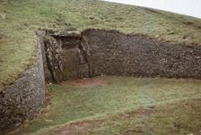 Long Barrow of Belas Knap, near Winchcombe, Gloucestershire, 20th century. Artist: CM Dixon
