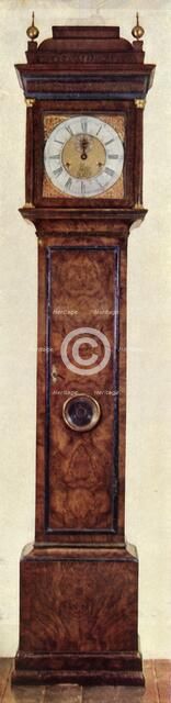 'Long-Case Clocks of the Eighteenth Century - Twelve-inch dial month clock with semi-sonniary striki Creator: Unknown.