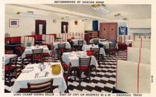 Long Champ Dining Salon, Amarillo, Texas, USA, 1948