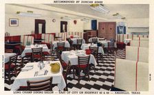 Long Champ Dining Salon, Amarillo, Texas, USA, 1948
