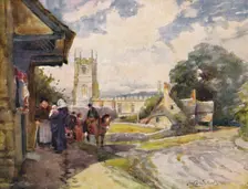 Long Compton c1900. Artist: William Biscombe Gardner