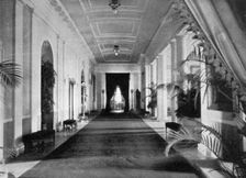 Long corridor, The White House, Washington, USA, 1908