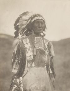Long Dog (Shumka Hauska), 1907. Creator: Edward Sheriff Curtis