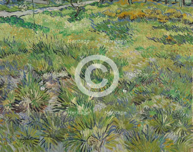 Long Grass with Butterflies, 1890. Artist: Gogh, Vincent, van (1853-1890)