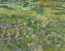 Long Grass with Butterflies, 1890. Artist: Gogh, Vincent, van (1853-1890)