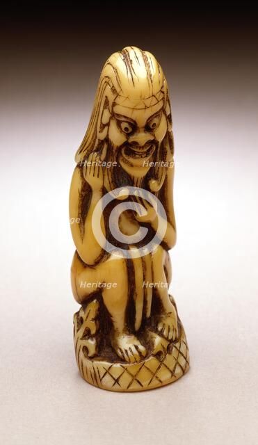 Long-Haired Foreigner, 18th century. Creator: Unknown.