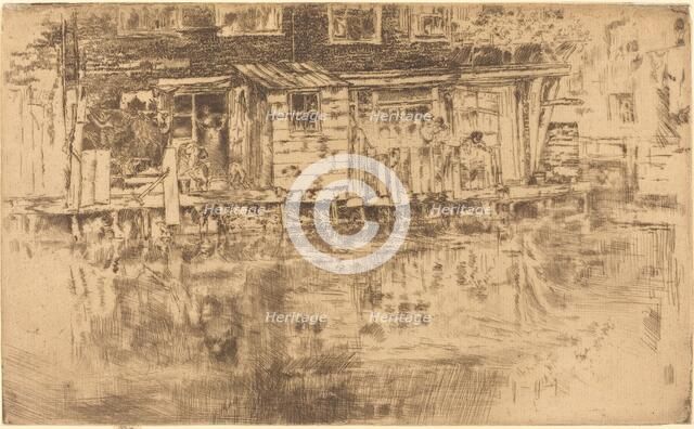 Long House - Dyer's - Amsterdam, 1889. Creator: James Abbott McNeill Whistler.