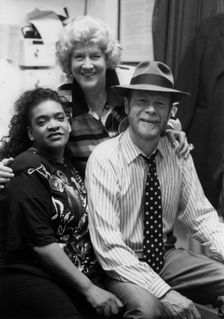 Long John Baldry, Angela Brown and Beryl Brydon, 100 Club, London, 1993. Creator: Brian Foskett