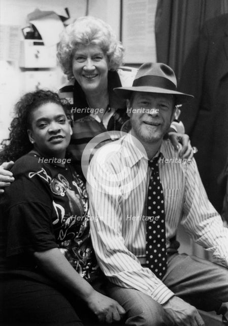 Long John Baldry, Angela Brown and Beryl Brydon, 100 Club, London, 1993. Creator: Brian Foskett.
