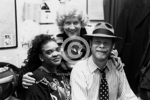 Long John Baldry, Angela Brown and Beryl Brydon, 100 Club, London, 1993. Creator: Brian Foskett.