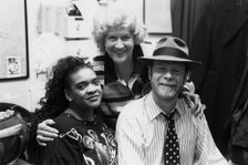 Long John Baldry, Angela Brown and Beryl Brydon, 100 Club, London, 1993. Creator: Brian Foskett