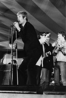 Long John Baldry, Eric Burdon, Stevie Winwood, Richmond Jazz Festival, London, 1965. Creator: Brian Foskett
