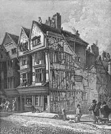 Long Lane, Smithfield, City of London, 1810 (1911). Artist: John Thomas Smith