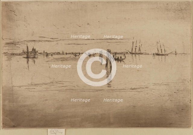 Long Lagoon, 1879-1880. Creator: James Abbott McNeill Whistler.