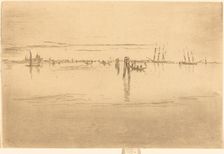 Long Lagoon, 1880. Creator: James Abbott McNeill Whistler